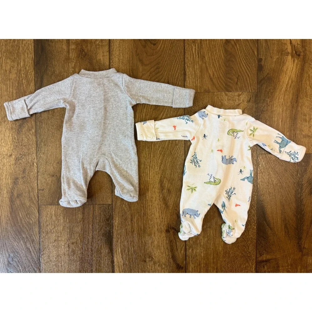 Carters Baby Boy Preemie Lot Sleepers Rompers Outfits Clothes Reborn‎ Alligator